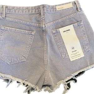 ✨NWT GrlFrnd Cindy Lavender Shorts Size 28